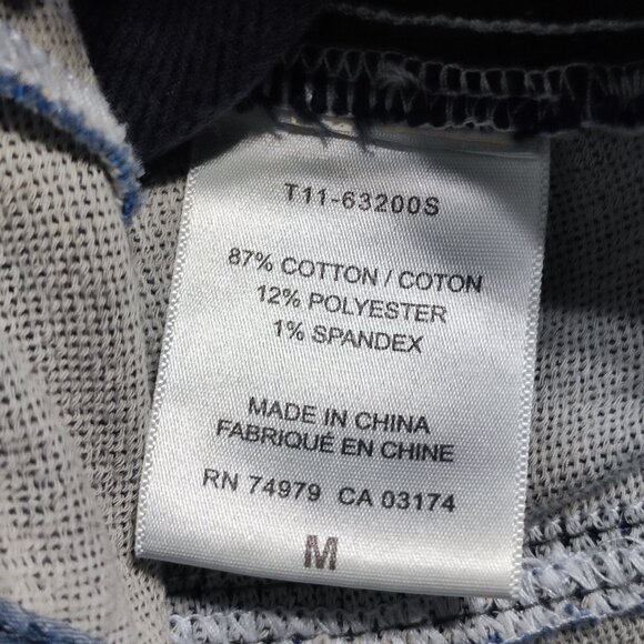 Parasuco jean jacket crop women's sz M hard washed denim blue distressed design - Picture 6 of 11